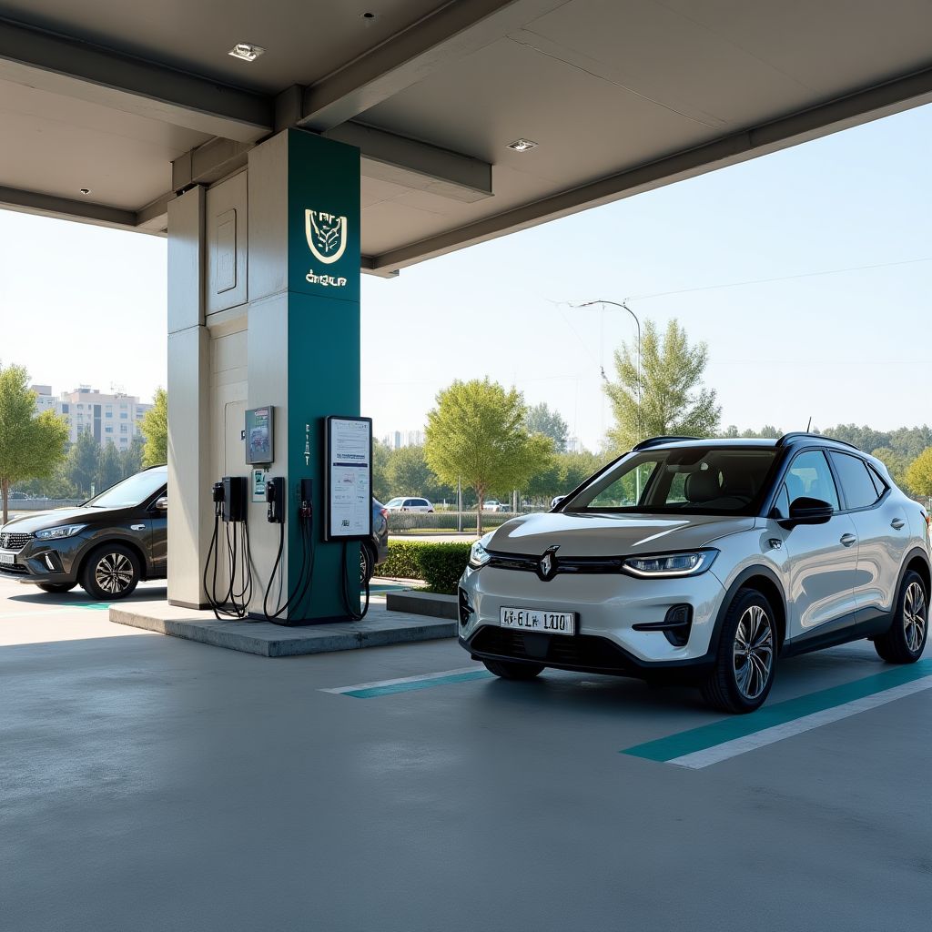 Estaciones de carga eléctrica YPF